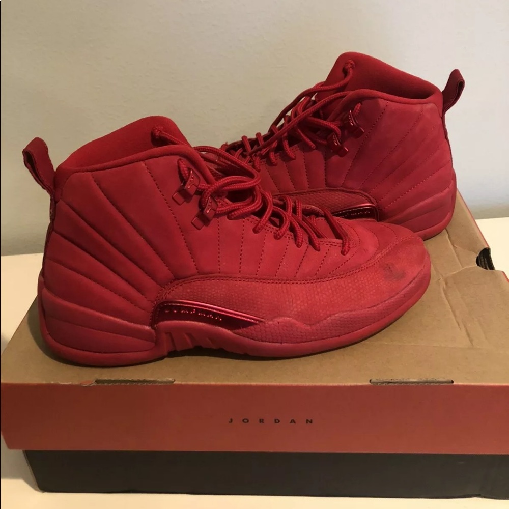 Jordan 12 Retro Gym Red 2018 Size 7